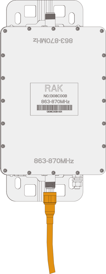 Connect the Coaxial RF Cable to Port 1