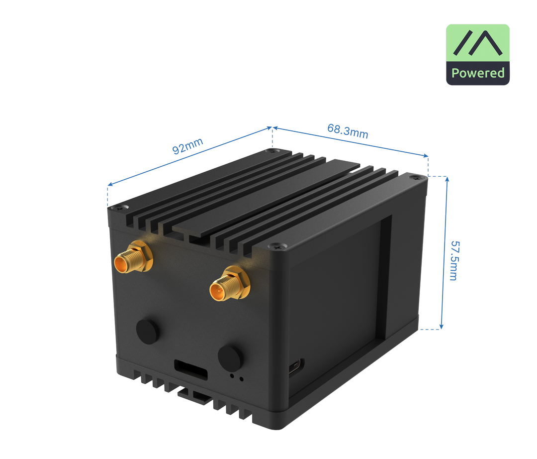 WisMesh Station mechanical dimensions