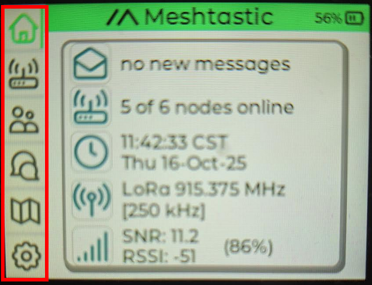 WisMesh TAP V2 navigation