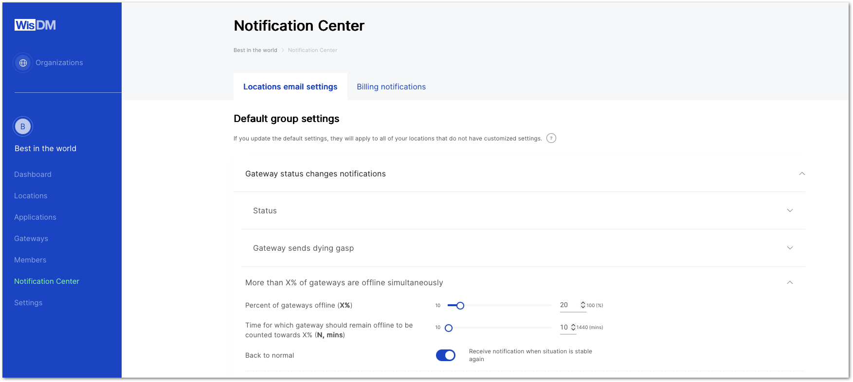 Improved offline notification handling