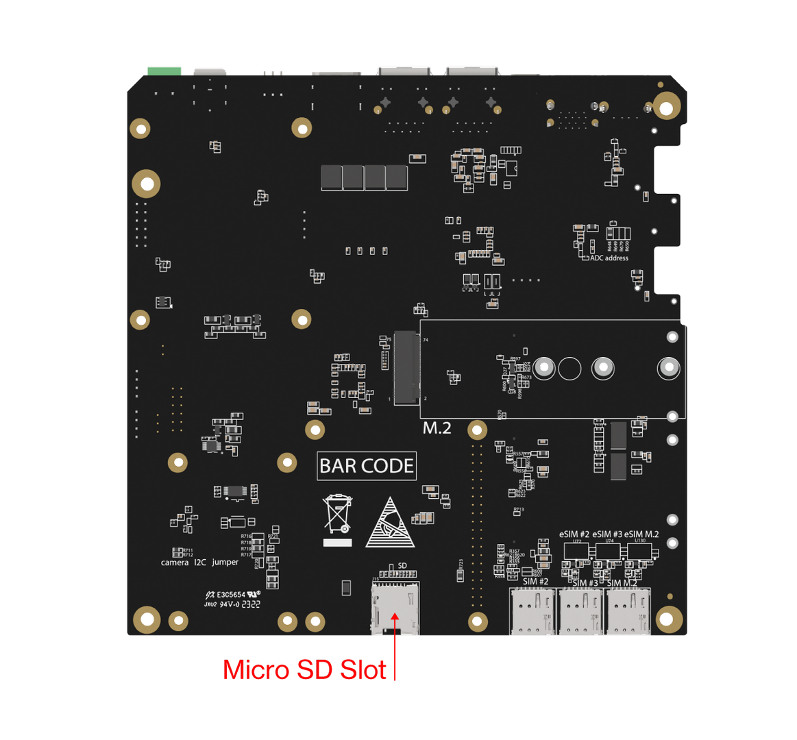 Micro SD slot