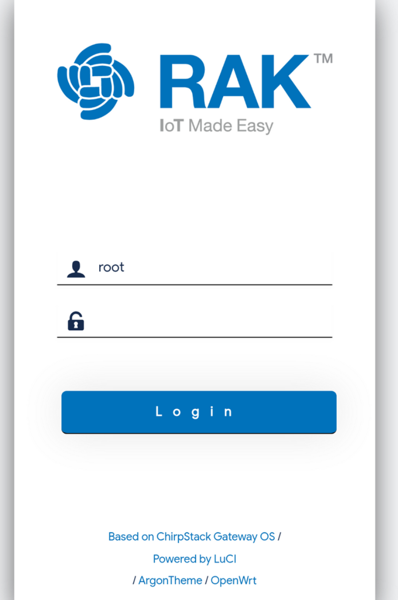 ConnectOS login page