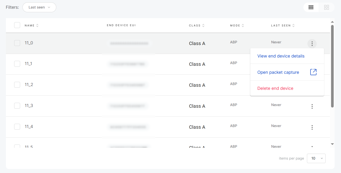 Single device management