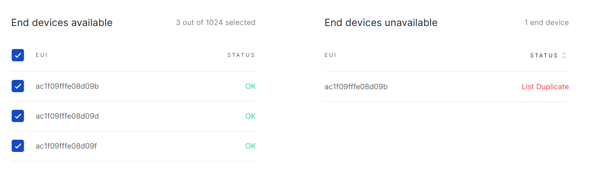 Verify device information