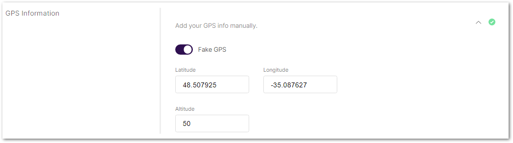 GPS Information