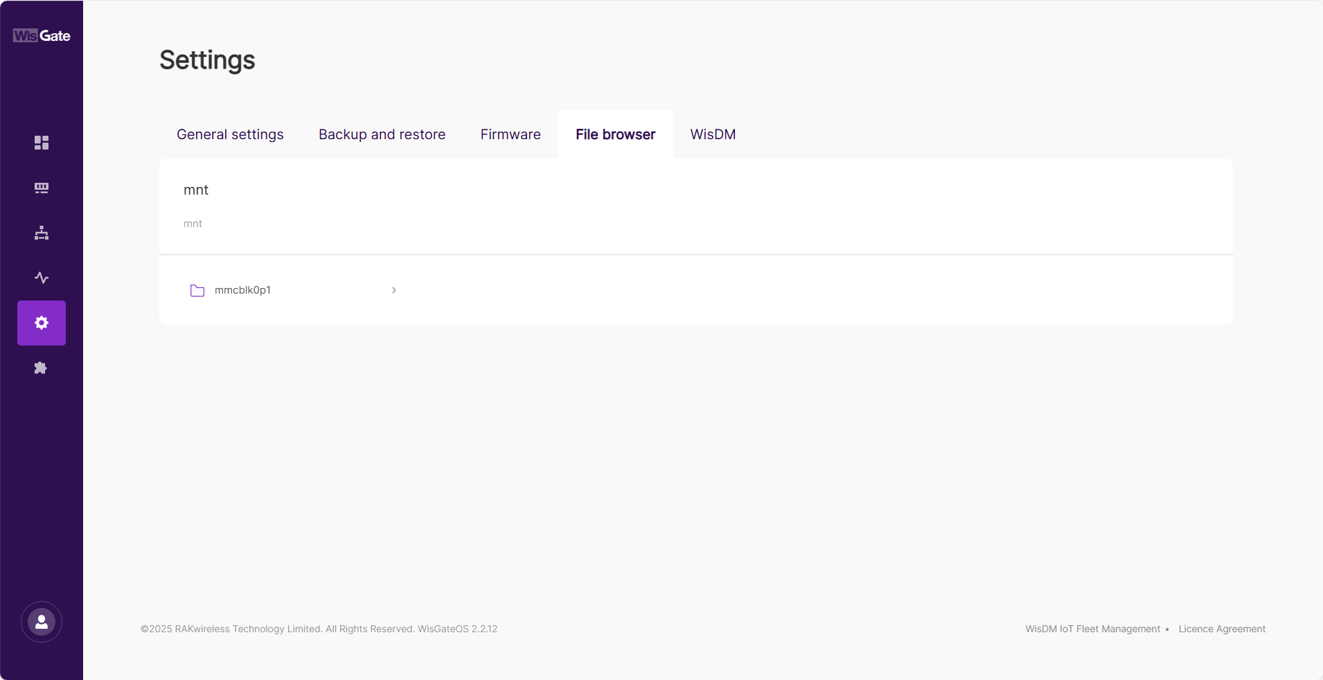 File browser