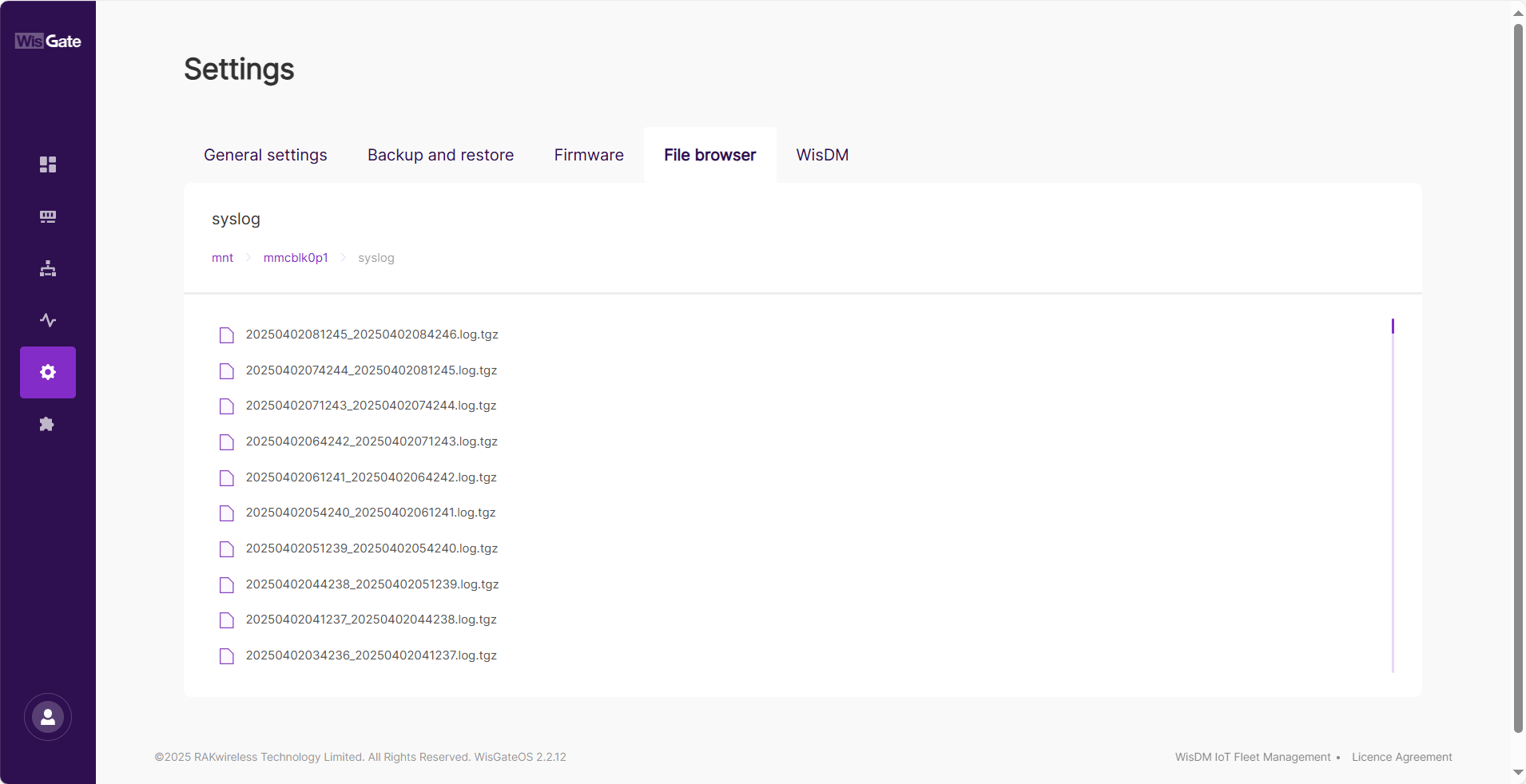 syslog