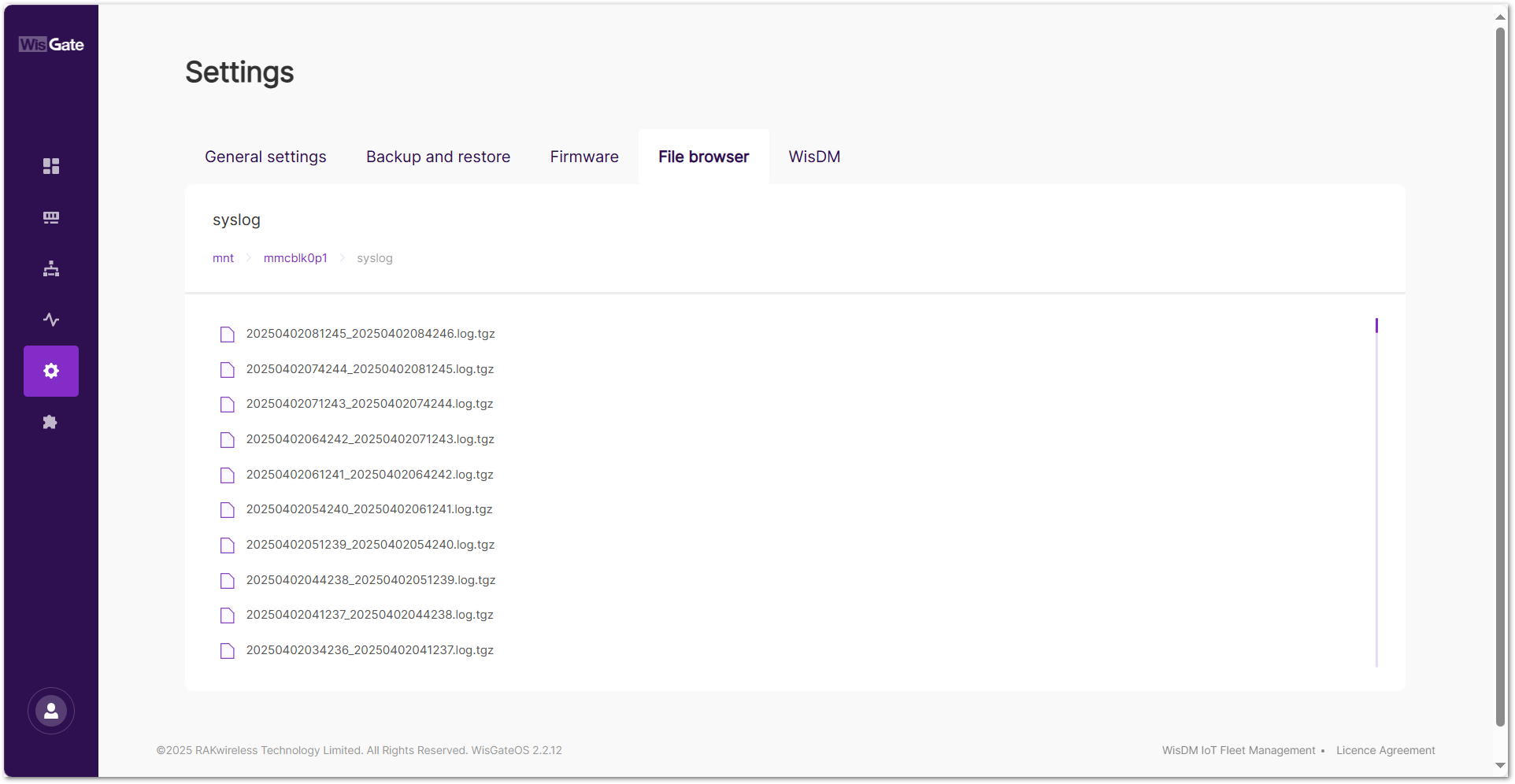 syslog