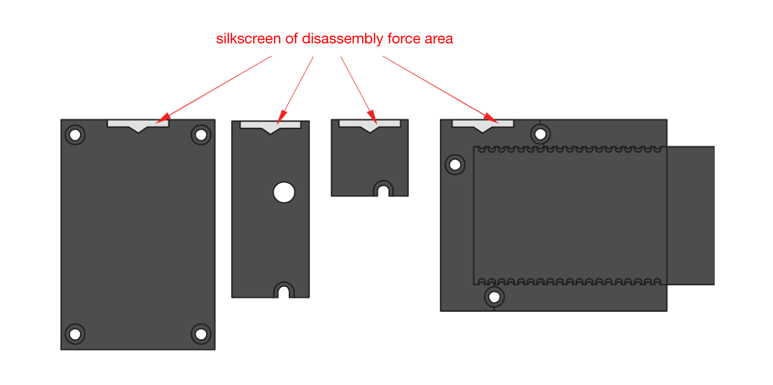 Detaching silkscreen on the WisBlock module
