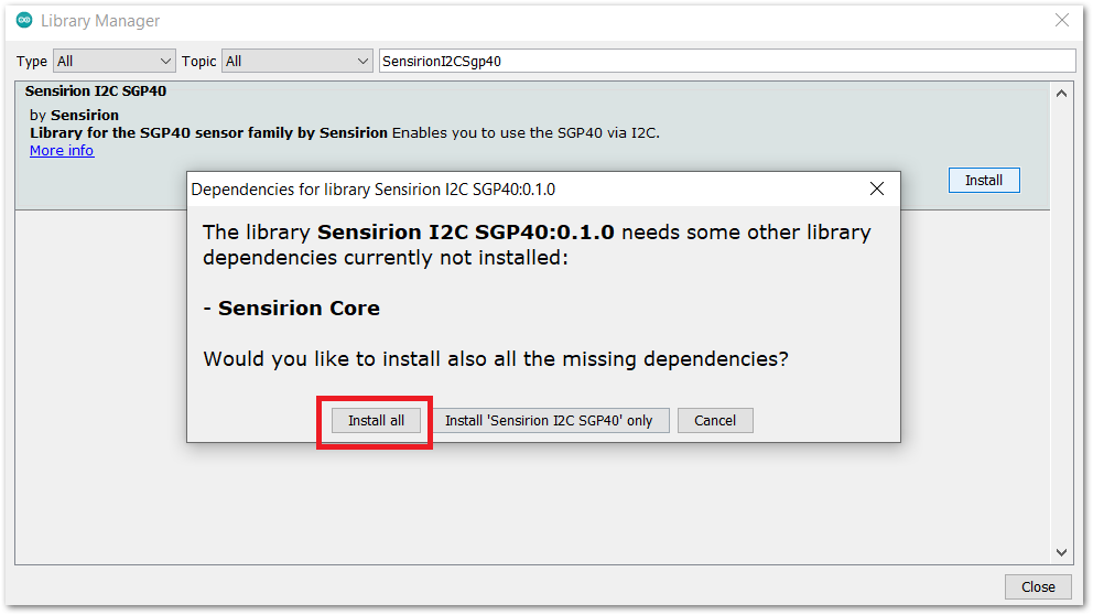 Installing other optional Libraries