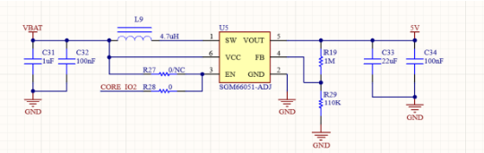 RAK13302 5 V booster