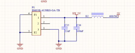 RAK13302 5 V external connector