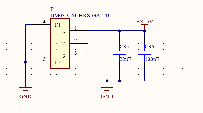 RAK13302 5 V external connector