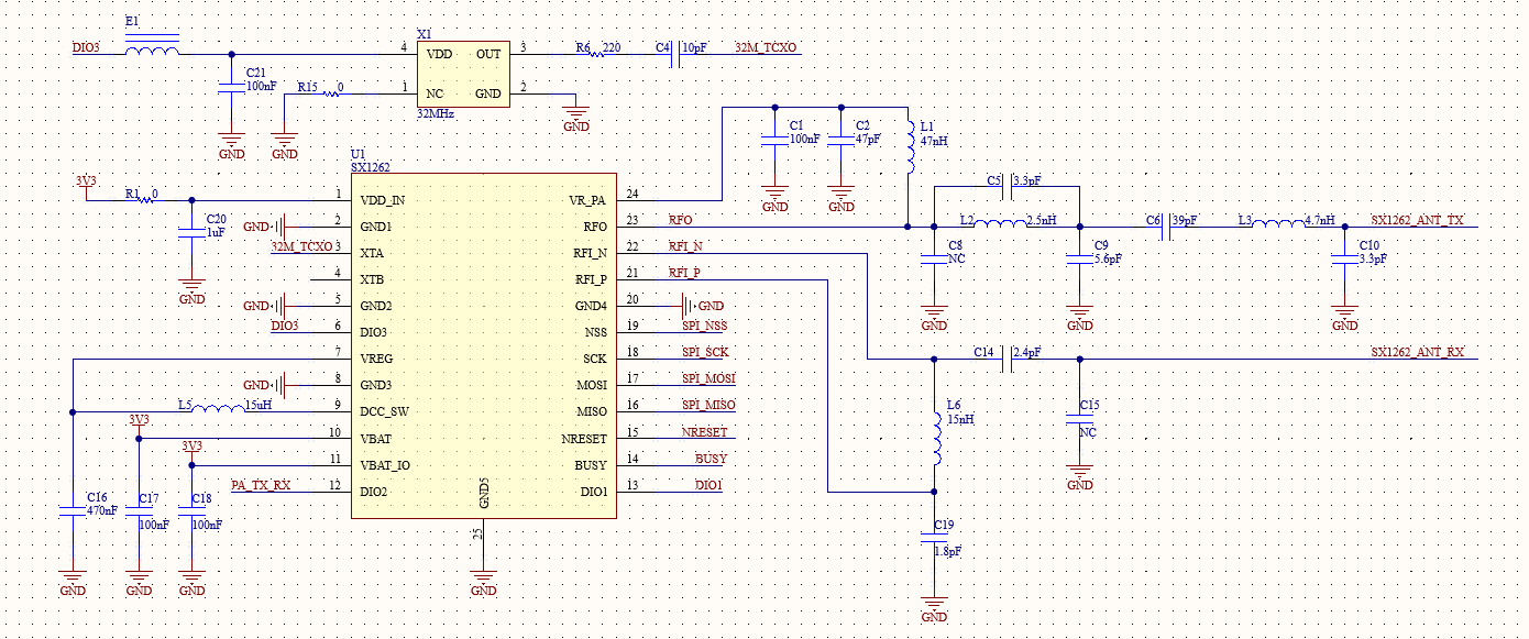 RAK13302 Module SX1262