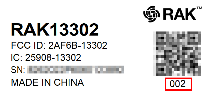 RAK13302 Wireless Module External 5V Supply Indication