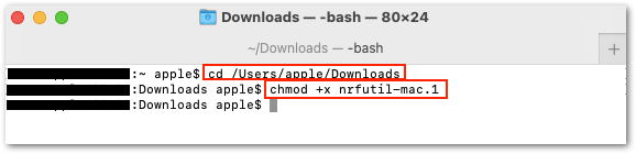 Download nrfutil for macOS