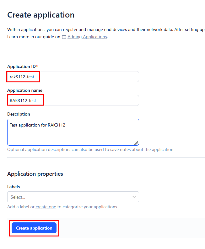 TTN application