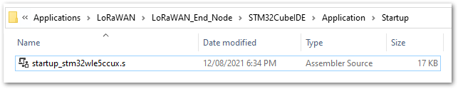 RAK3172 Radio Related Files Replaced