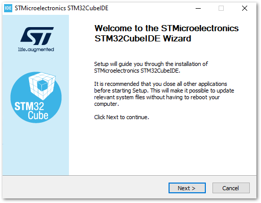 STM32CubeIDE Installation