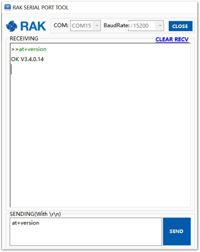 AT command for Firmware Version