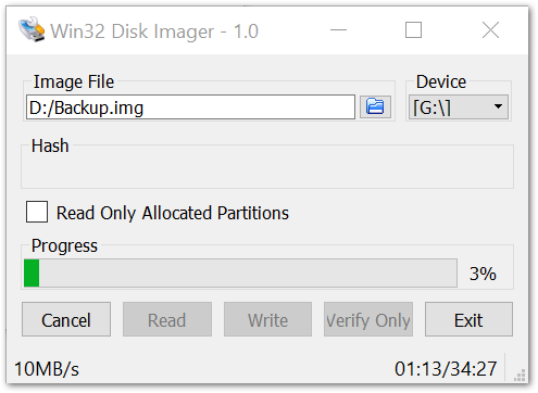 Ongoing Restoring Process