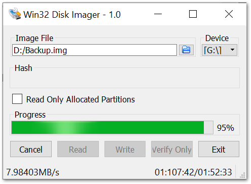 Ongoing Backup Process