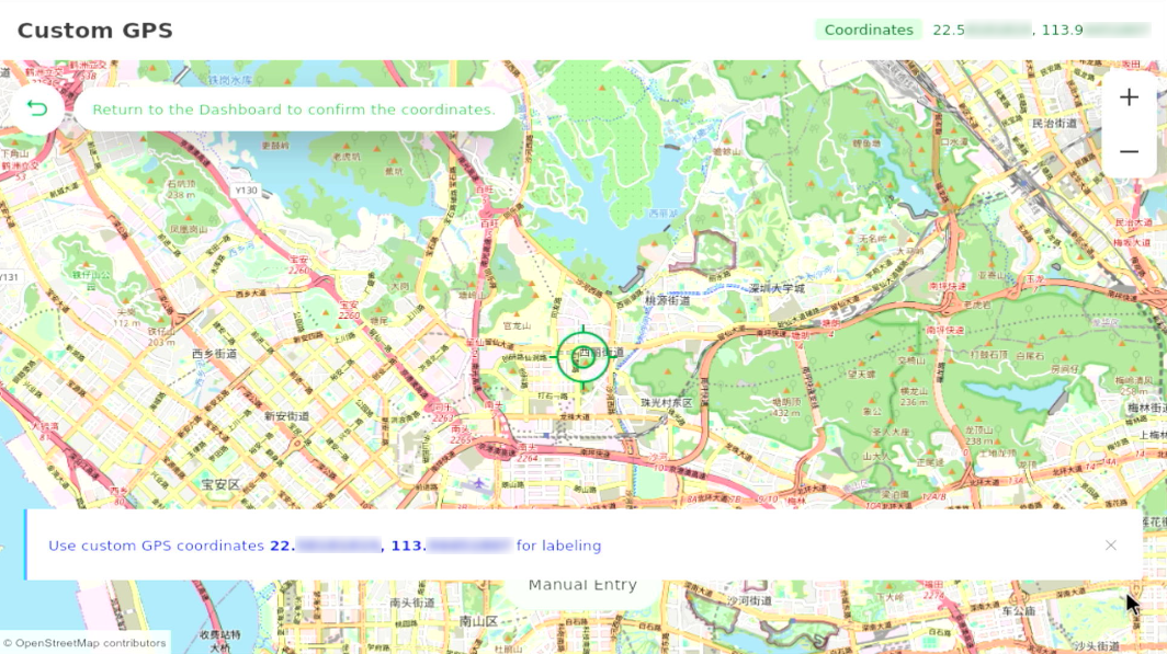 Custom GPS Applied Successfully