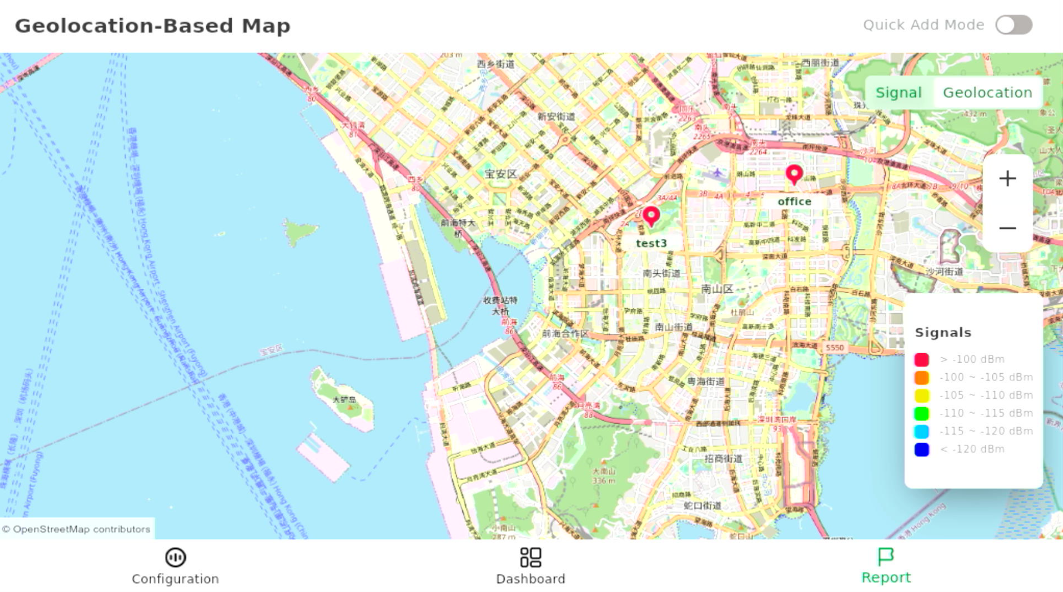 Geolocation-Based Map View