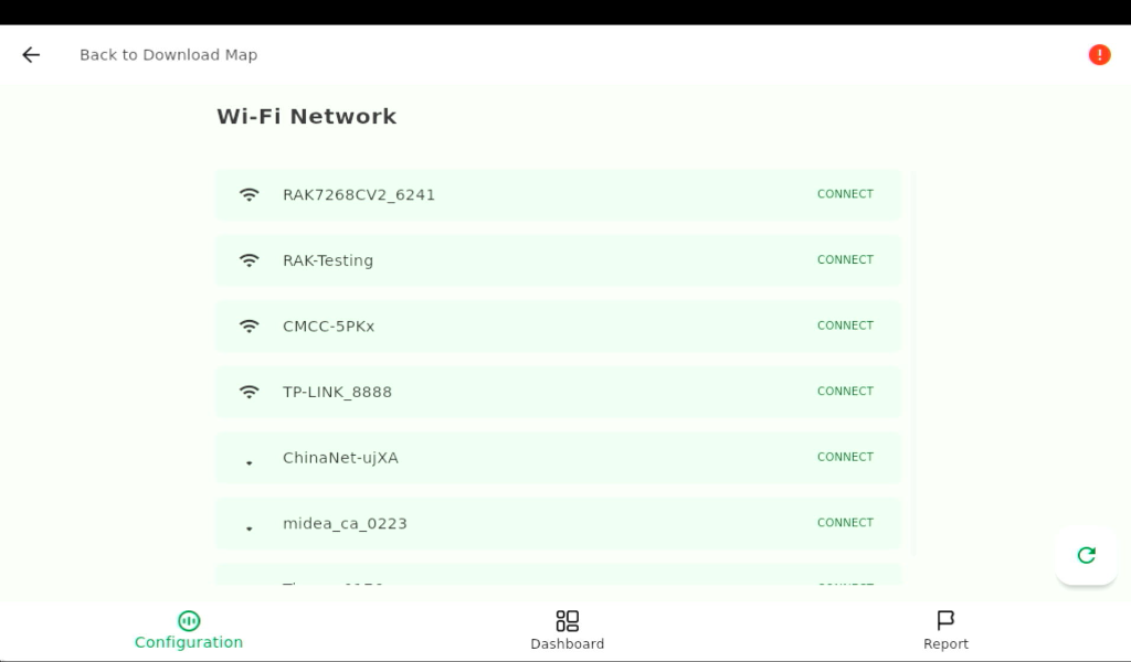 Wi-Fi Network List