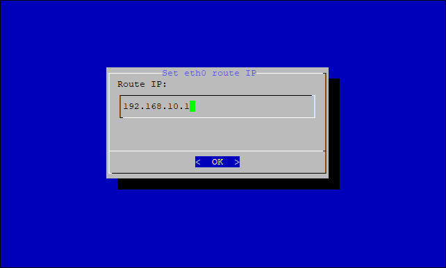 LAN interface IP Address of the router