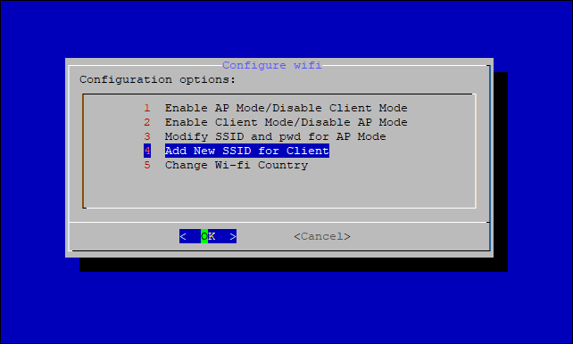 Add a new SSID