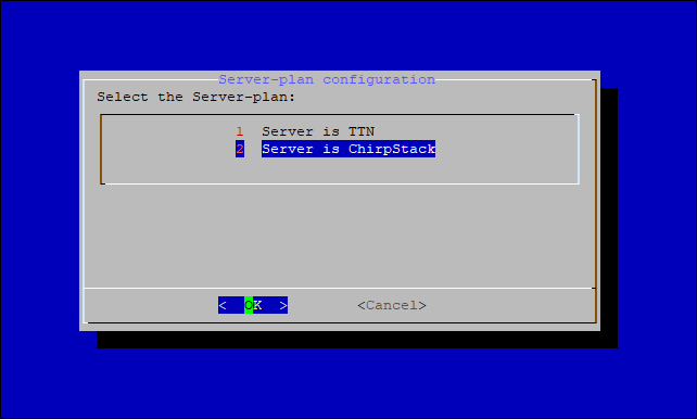 Chirpstack server