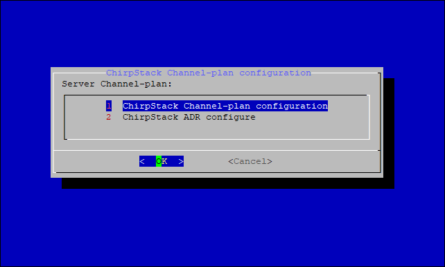 Configure ChirpStack channel plan