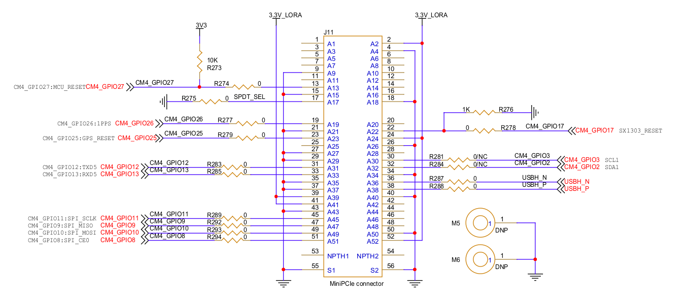 mPCIe Schematic