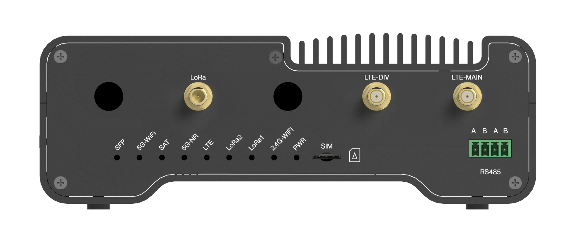 RAK7437 WisGate X Industrial interfaces 2