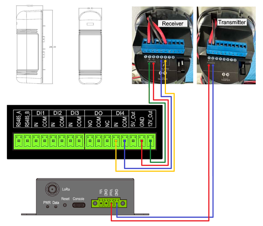 Sensor to Bridge wiring