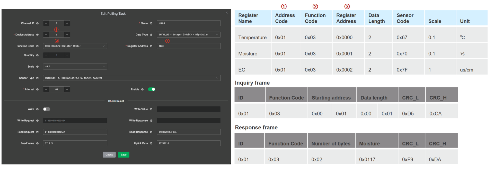 Add moisture polling task