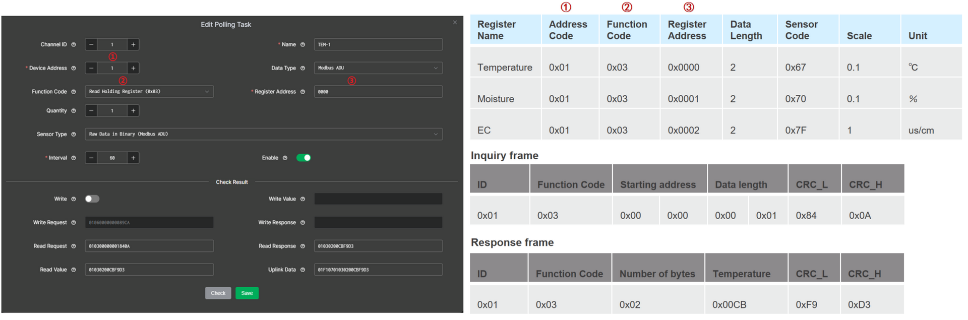 Add temperature polling task