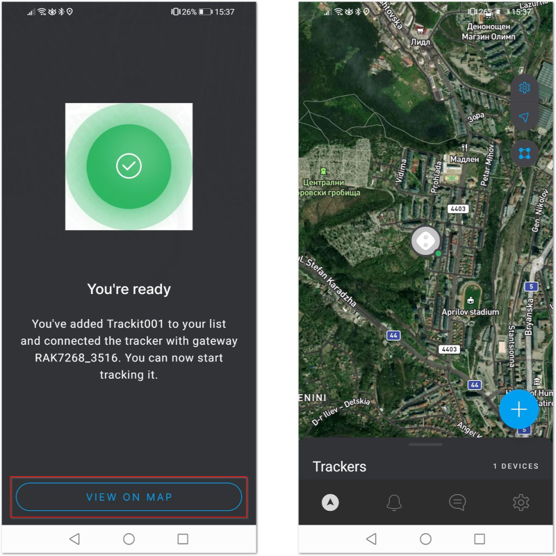 TrackIT Map