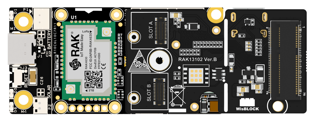 RAK10714 Modules top view