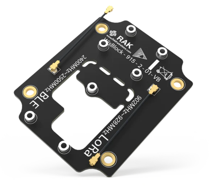 WisBlock Mounting Plate with Antenna